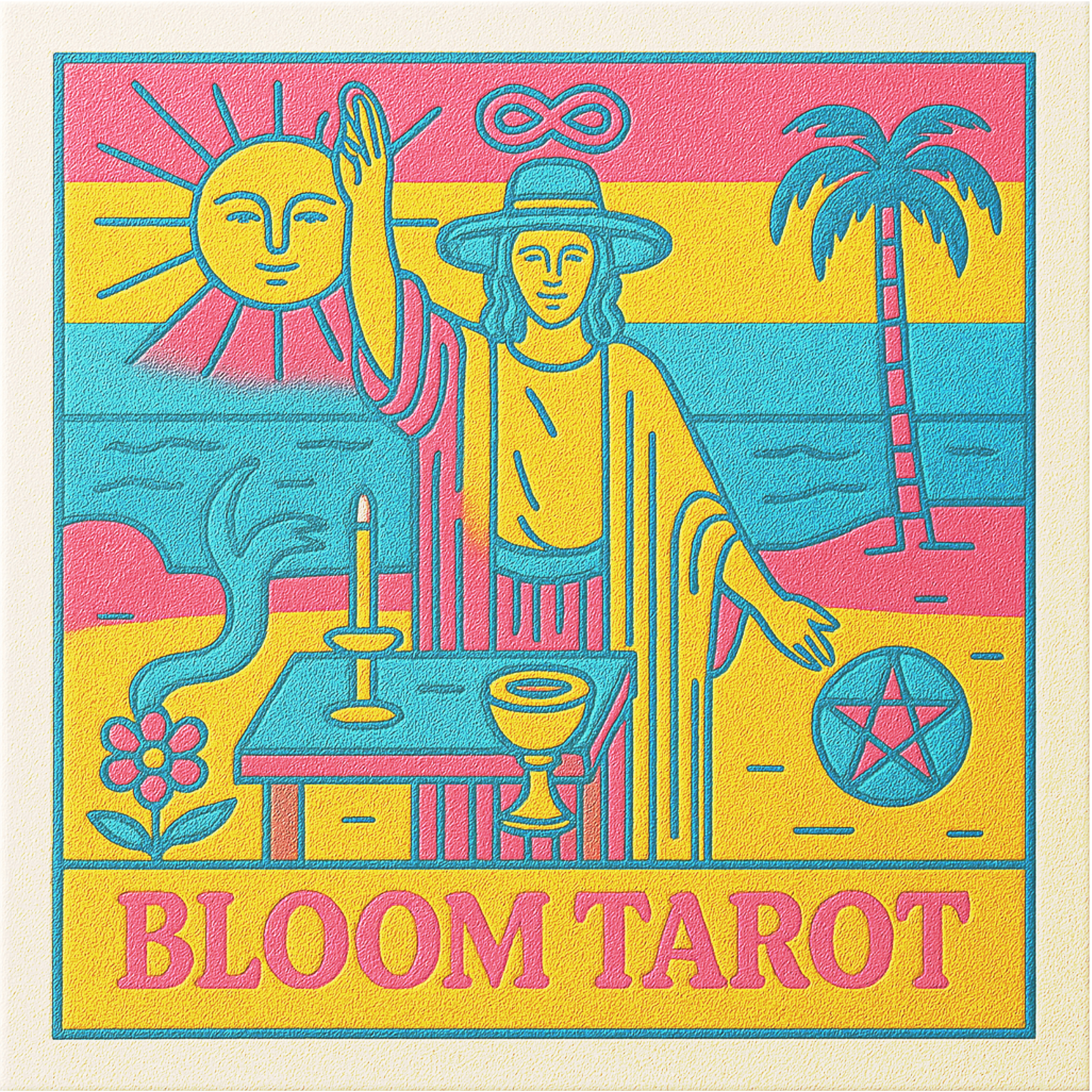 Bloom Tarot card illustration